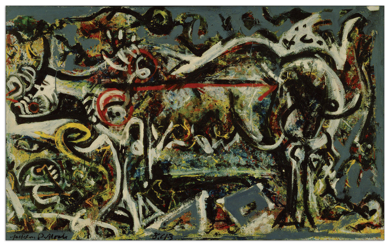 East Urban Home The She Wolf' by Jackson Pollock Graphic Art Wayfair